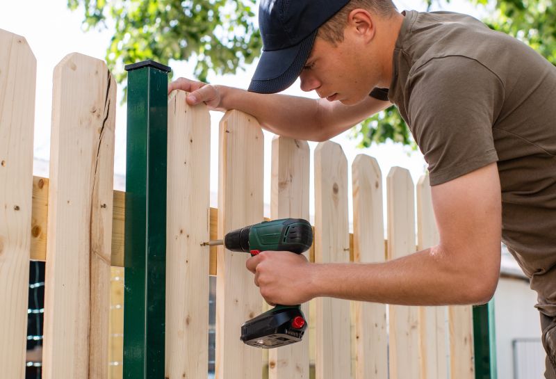 Spring Fence Maintenance